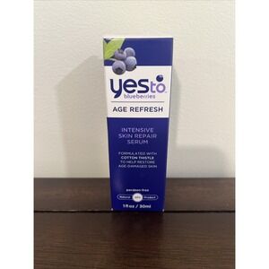 YES TO BLUEBERRIES AGE REFRESH Intensive Skin Repair Serum 1 Oz Rare HTF